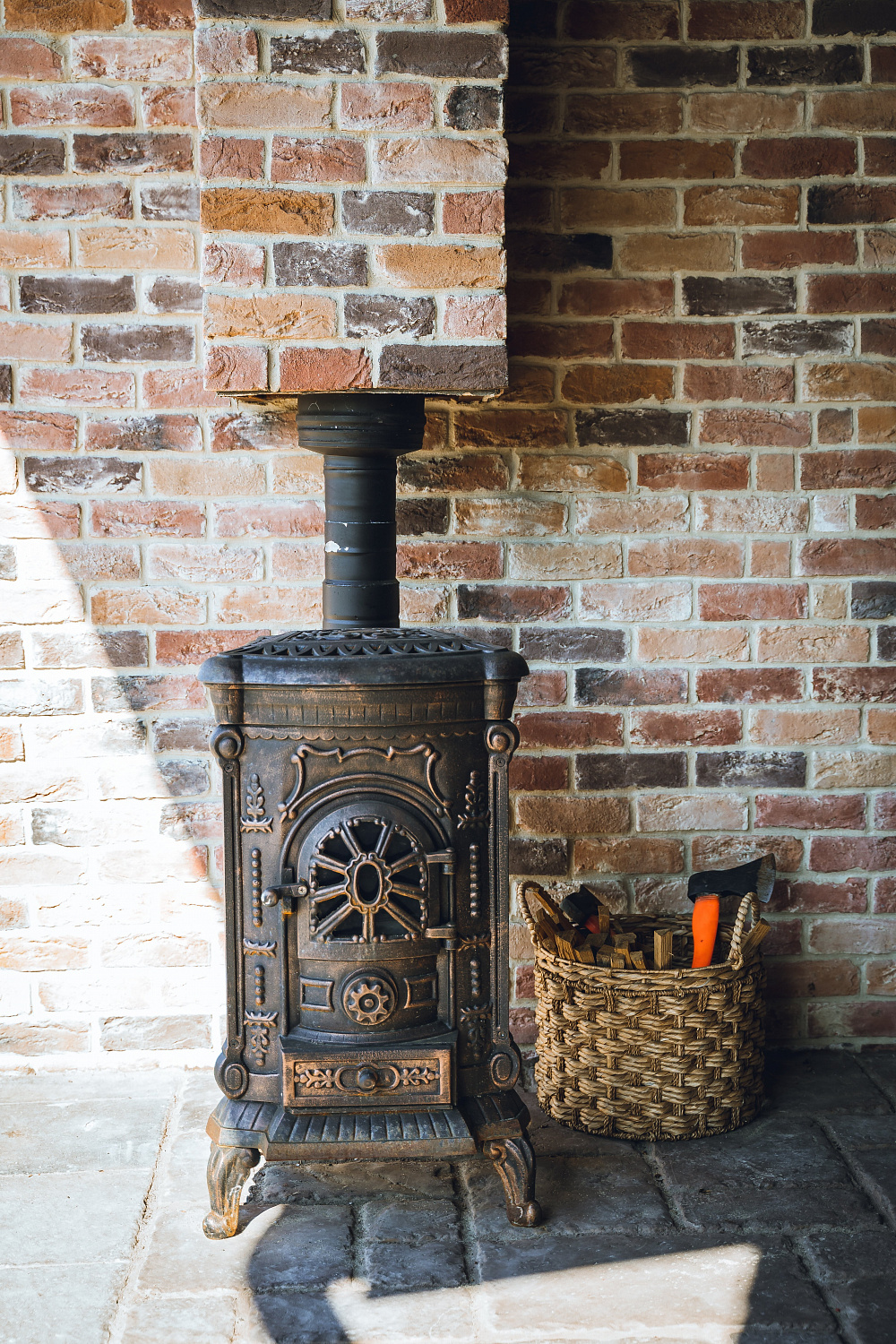 Укладка клинкера и камня в интерьере