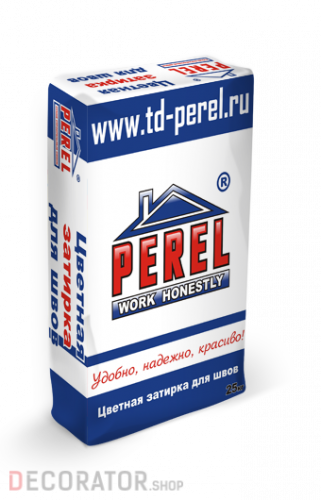 Цветная затирочная смесь Perel медная 0437