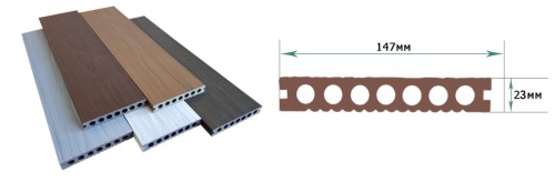 Доска террасная Террапол Практик МОНОКОЛОР