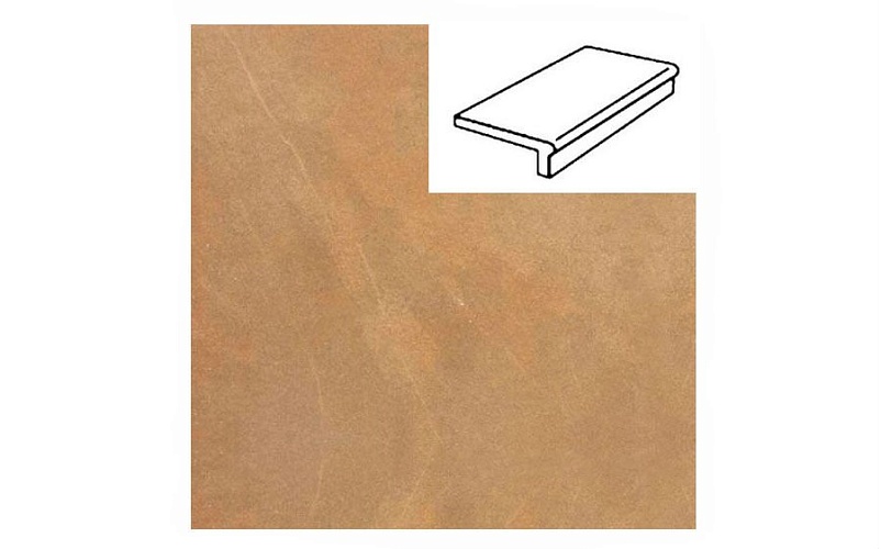 Клинкерная напольная балконная плитка ABC India Ghoa, 310*115*52*10 мм