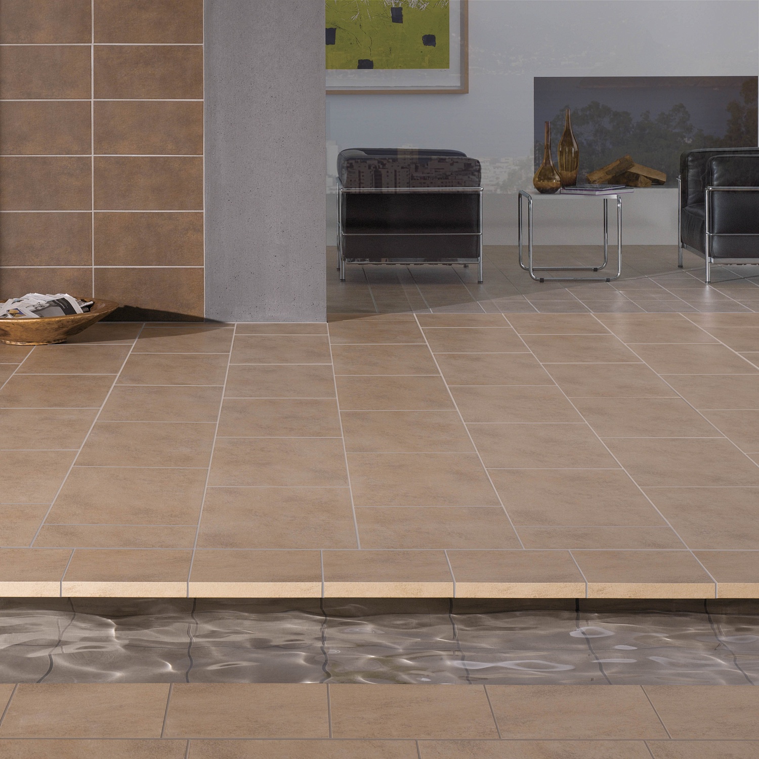 Монтаж клинкерных ступеней и плитки