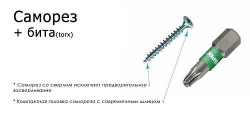 Комплект крепежа Террапол