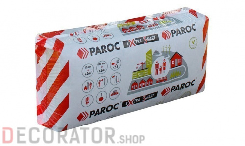 Утеплитель PAROC eXtra Smart, 600х1200х50 мм