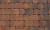 Плитка тротуарная ВЫБОР Классико 1КО.6 M, Листопад гладкий Арабская ночь красно-коричнево-оранжевый