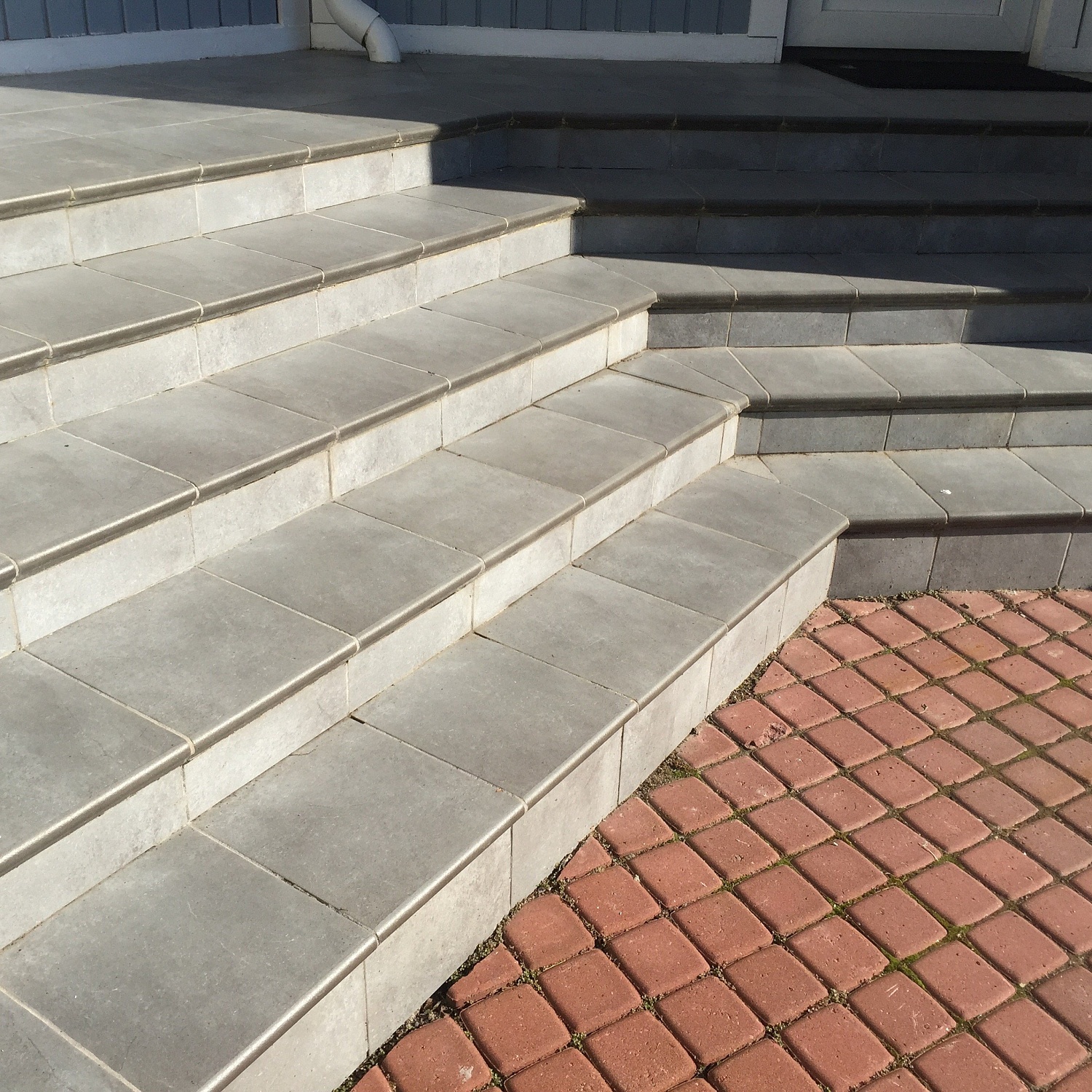 Монтаж клинкерных ступеней и плитки