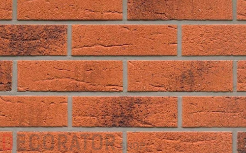 Клинкерная плитка Feldhaus Klinker R228 terracotta rustico carbo, 240*71*14 мм