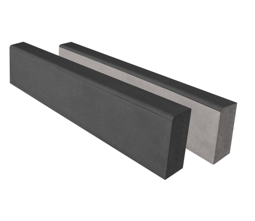 Бордюр БР 100.20.8R черный+п/о