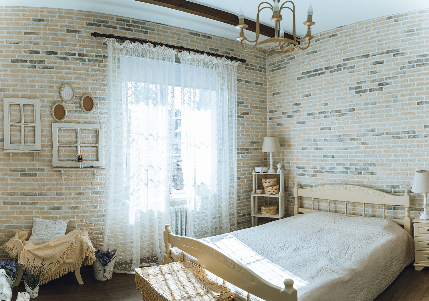 Укладка клинкера и камня в интерьере