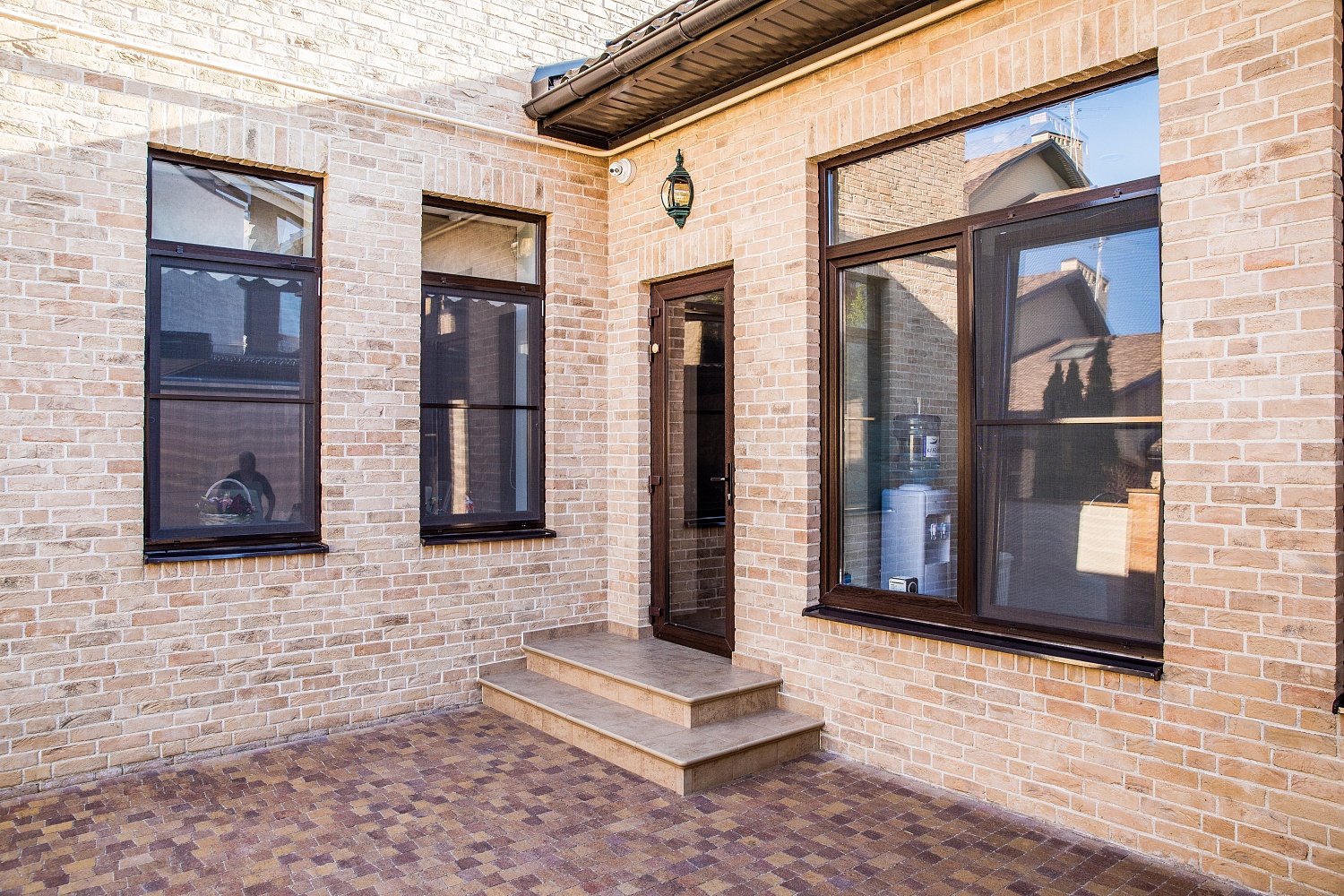 Монтаж клинкерных ступеней и плитки