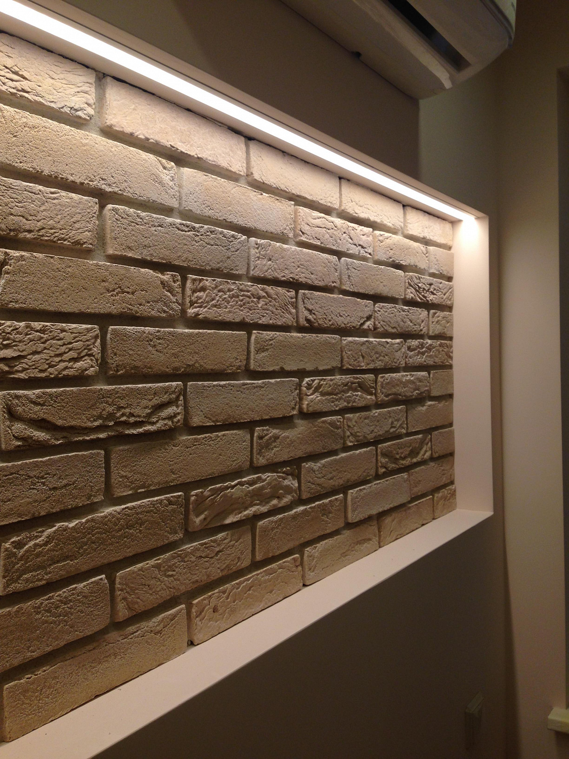 Укладка клинкера и камня в интерьере