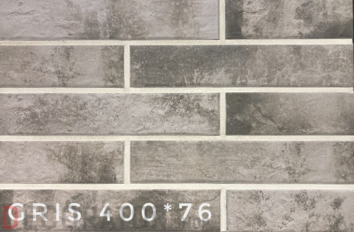 Клинкерная плитка KHATAM TILE GRIS, 400x76x8 мм