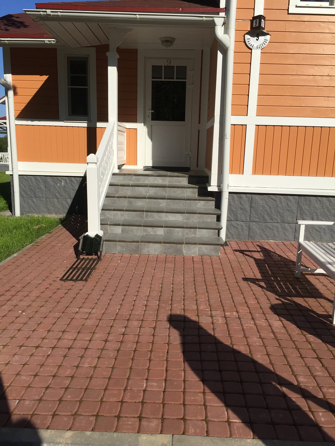 Монтаж клинкерных ступеней и плитки