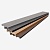 Террасная доска UnoDeck Titanio 150×21 мм