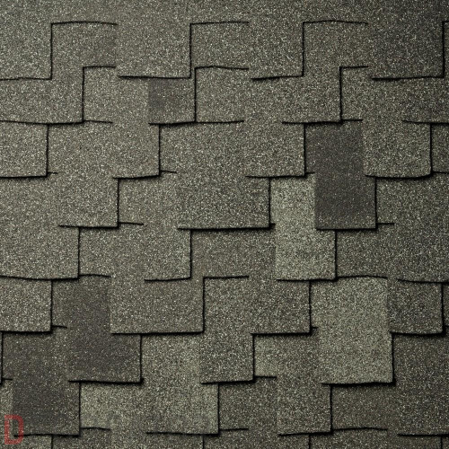 Гибкая черепица Owens Corning WOODCREST AR Granite