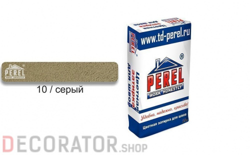 Затирка для швов PEREL RL 5410 серая зимняя, 25 кг