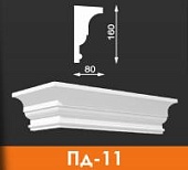 Подоконник Архитек Пд-11, 1000*160*80 мм