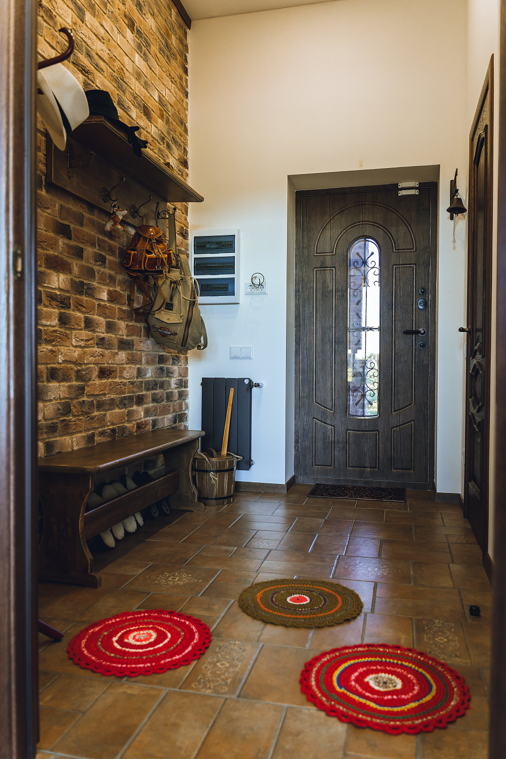 Укладка клинкера и камня в интерьере