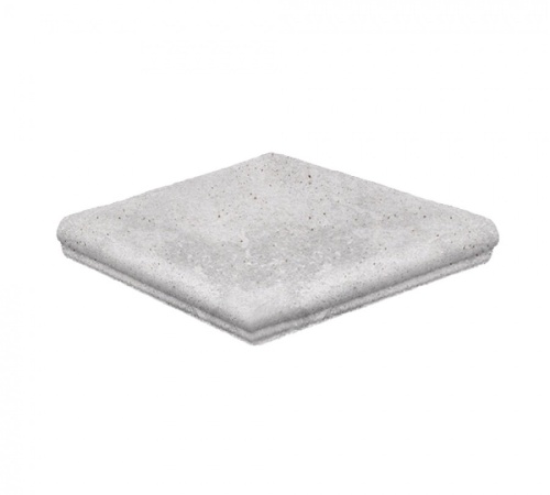 Клинкерная ступень угловая-флорентинер Stroeher Keraplatte Aera Roccia 837-marmos, 345*348*12 мм