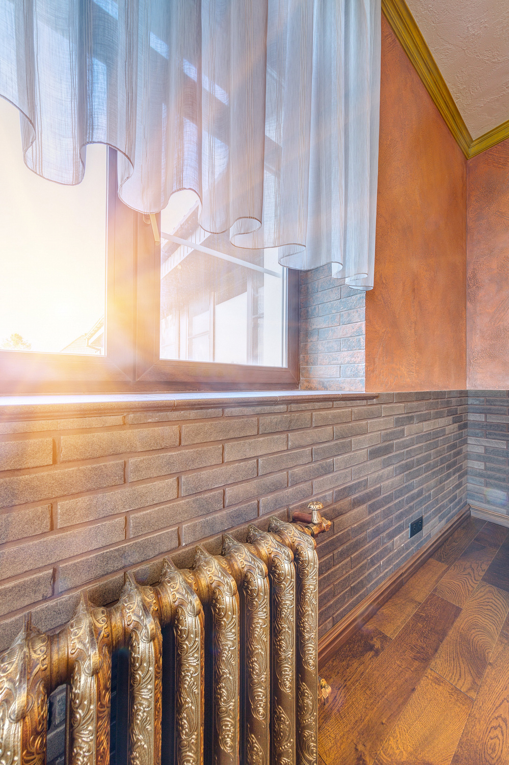 Укладка клинкера и камня в интерьере