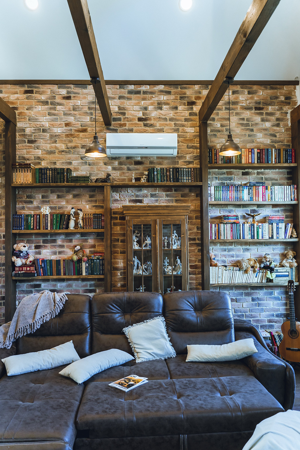 Укладка клинкера и камня в интерьере