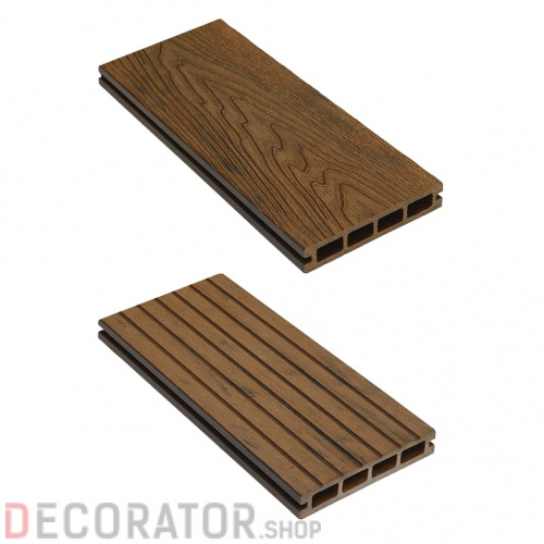 Доска террасная CM Decking Robust Тик, 3000*140*25 мм