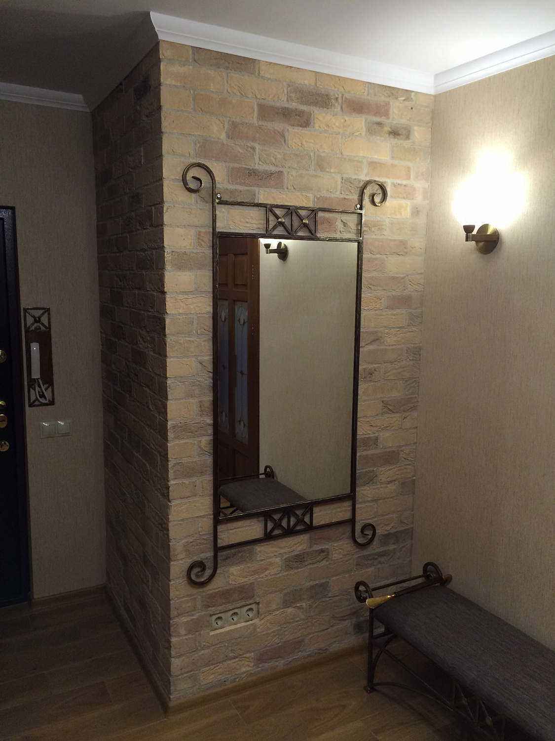 Укладка клинкера и камня в интерьере