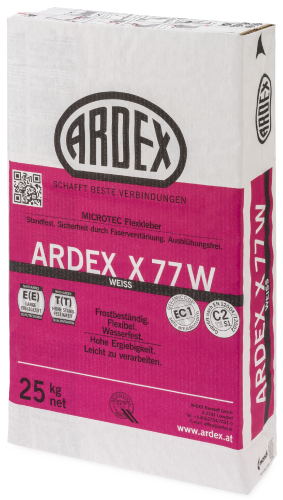 Плиточный клей ARDEX X 77 W