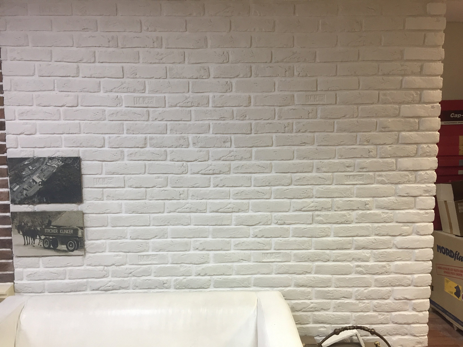 Укладка клинкера и камня в интерьере